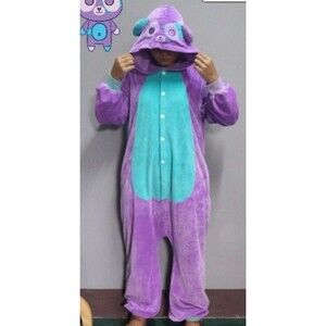 Krew District Plush Costume Lunar w/ Pockets Adult Roblox Itsfunneh Halloween LG
